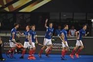 Timothee Clement celebrating his goal